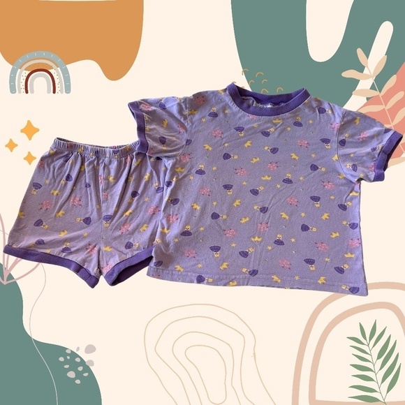 3/$10 Simply Basics size 4  shorts pajama set - Picture 1 of 4